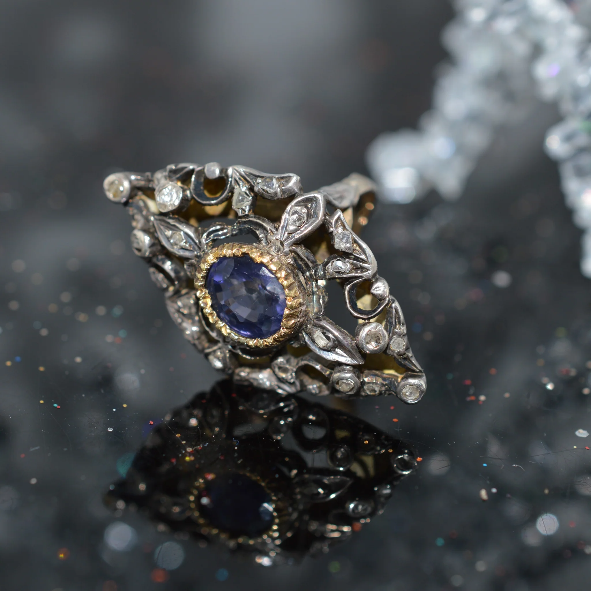 Antique diamond pieces