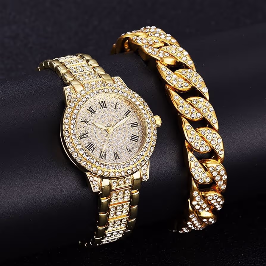 Designer gold accessories